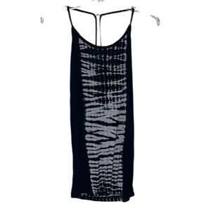 🆕 RELIGION Tie Dye Beaded trim Cami Dress Size XS